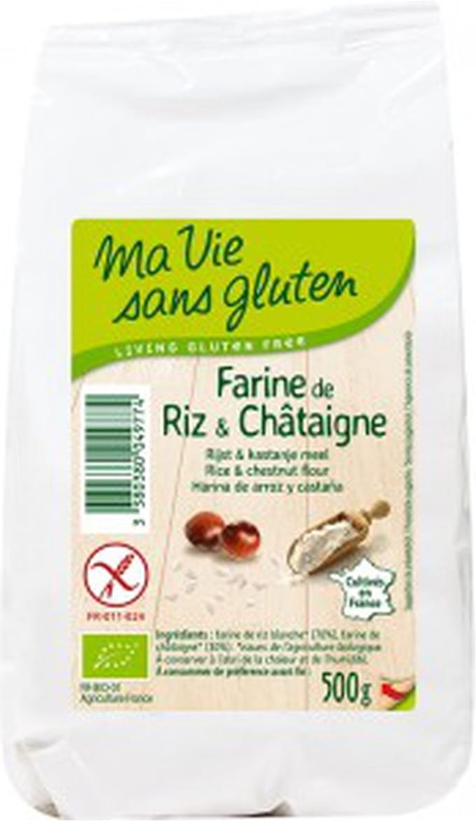 Ma Vie Sans Gluten Rijst & kastanjemeel 500 gram