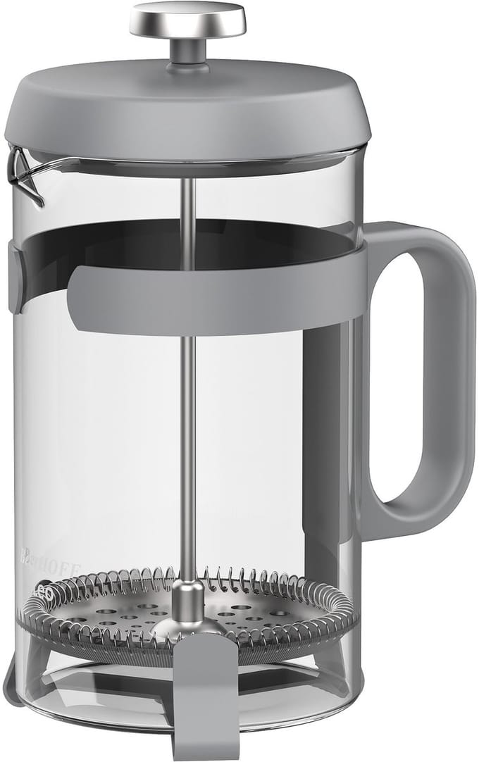 LEO Koffie- en theepers Antraciet 0,80L - Grijs -