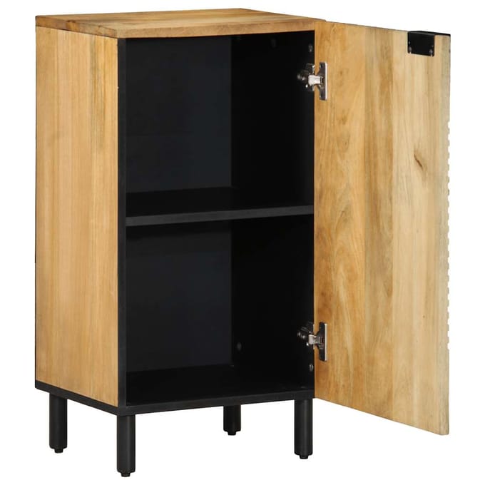 vidaXL - Dressoir - 40x33x75 - cm - massief - mangohout - bruin