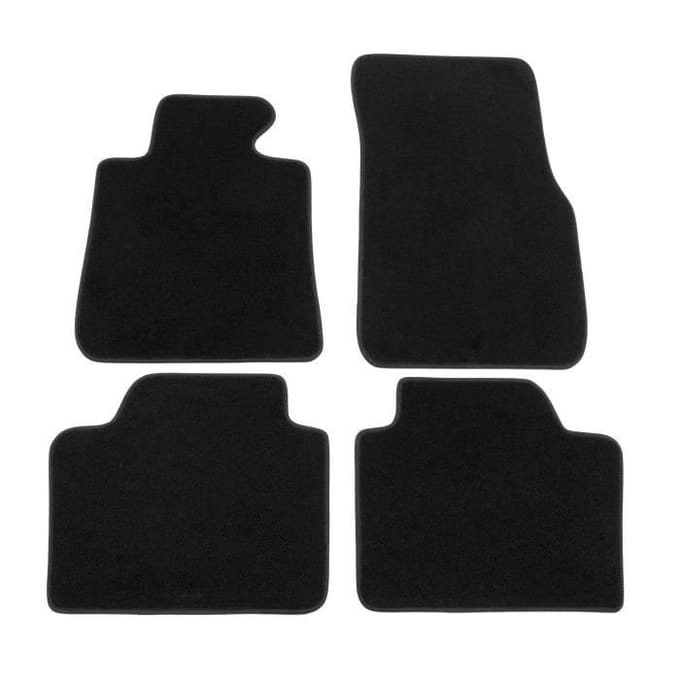 Tapis de sol - BMW - F30 - Noir - 4 pièces - Renforcé sous les pédales