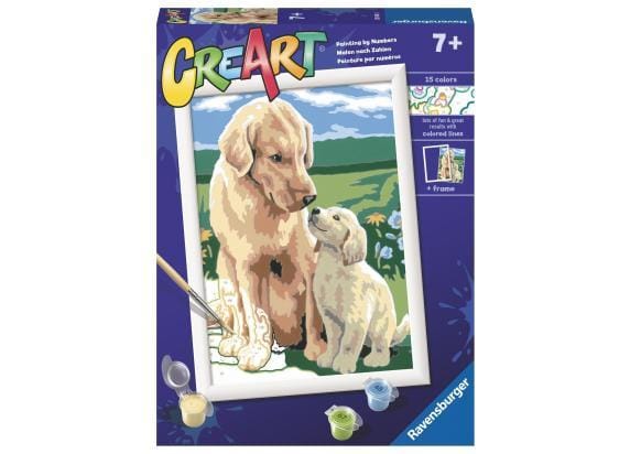 Ravensburger CreArt Motherly Love - Schilderen op nummer voor kinderen