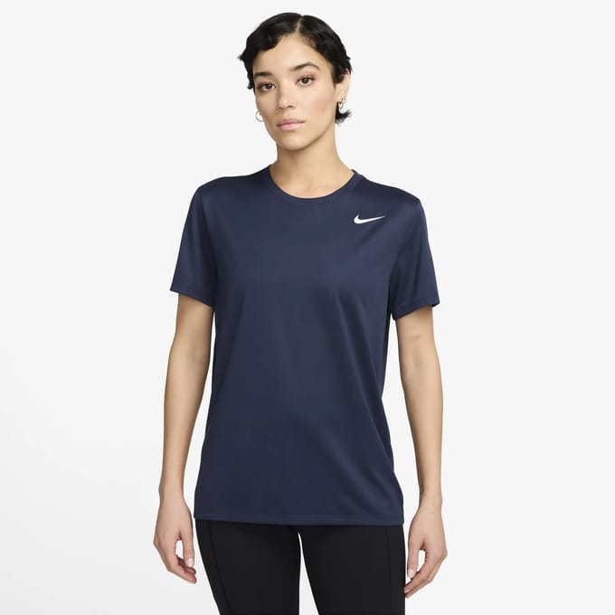 Nike Dri-Fit T-shirt Dames-Donkerblauw
