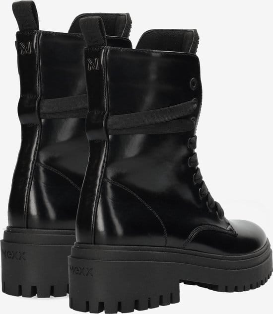 Mexx Enkellaars Pretty Keto Zwart - Dames - Maat 36