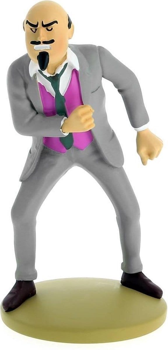 Kuifje verzamelfiguur : De Dr. J. W. Müller (+/-12cm), merk : Moulinsart