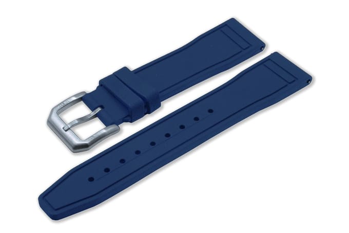 Watch Mates - Horlogebandje | Rubber | Blauw | 20 mm + GRATIS tool