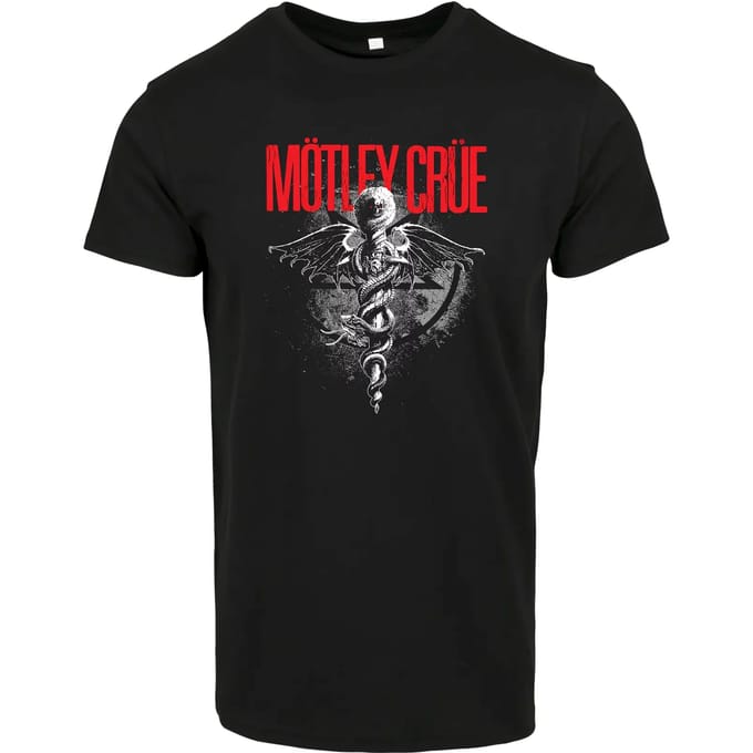 Merchcode Motley Crue - Feelgood Heren T-shirt - XS - Zwart