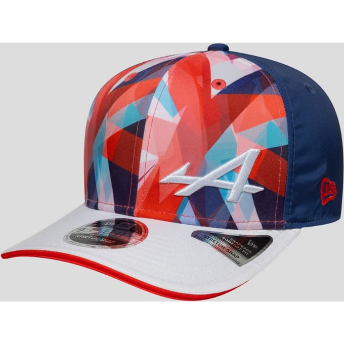 New Era Alpine Silverstone 9seventy® Stretch Snap Cap - White