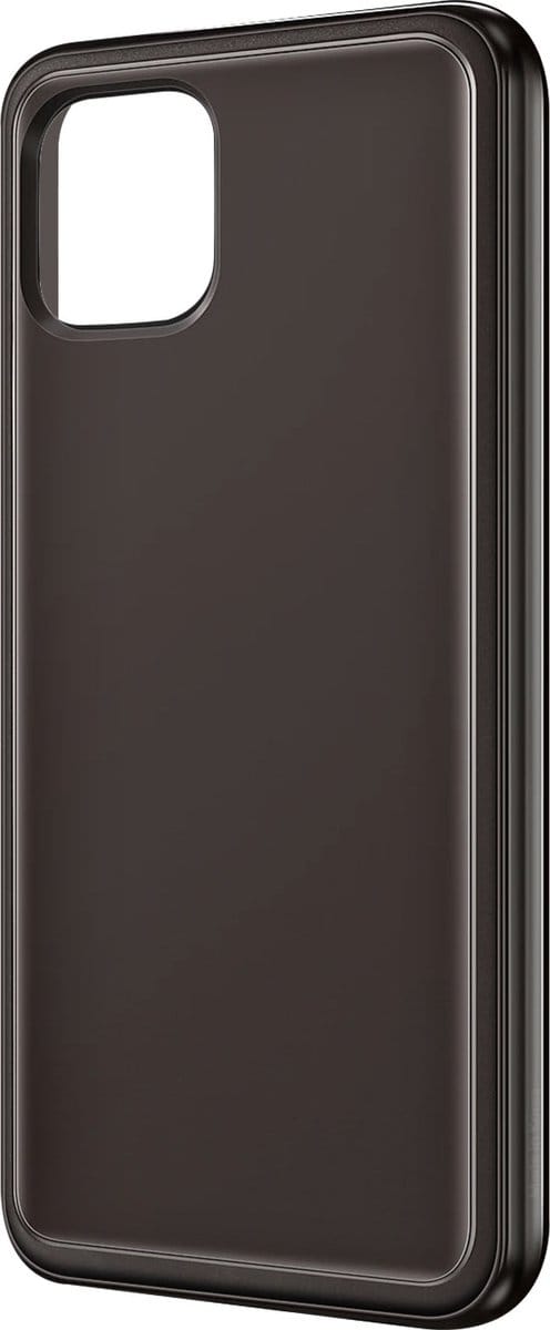 Samsung Galaxy A03 Soft Transparant Cover - Zwart