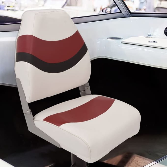 vidaXL - Bootstoel - met - poot - 360° - draaibaar