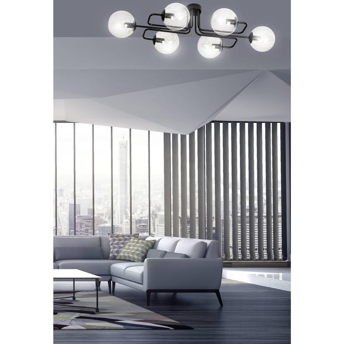 6-lichts plafondlamp Ella | Alygn