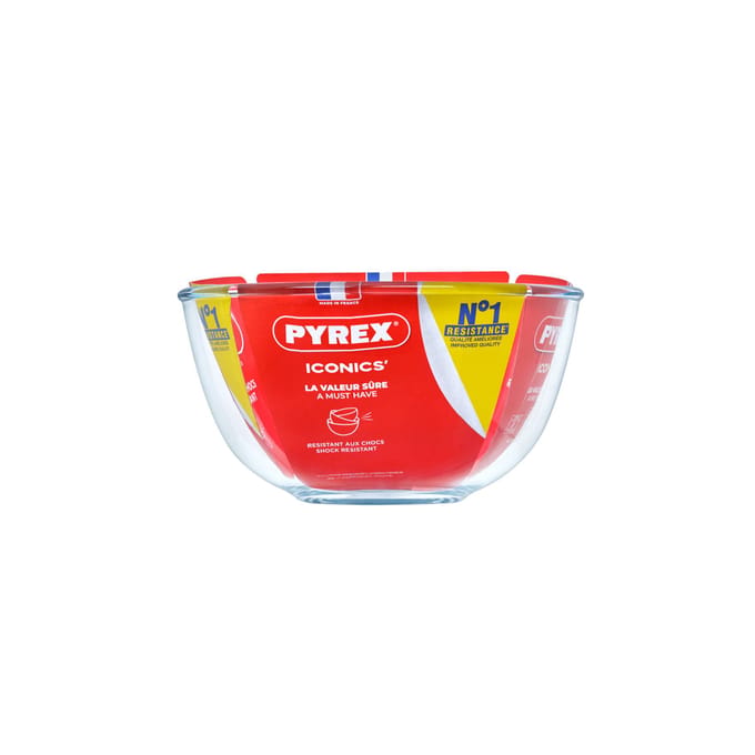 PYREX - Prepware Mengkom - Borosilicaatglas - 2l - Transparant