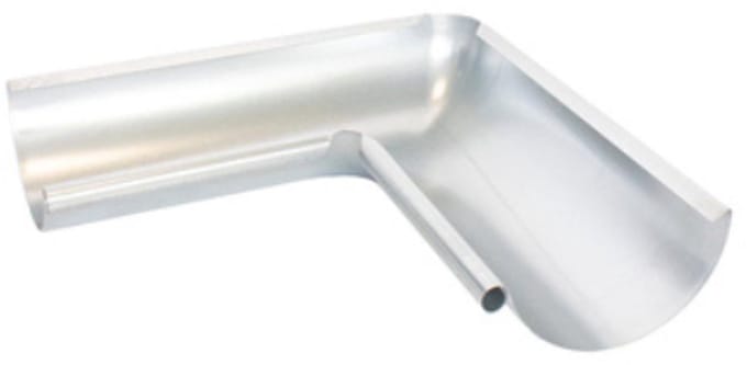 Bilka dakgoot binnenhoek - 150 mm - Magnelis ongecoat