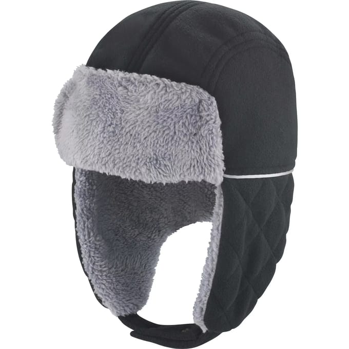 Result Ocean Trapper Hat RC32 - BLACK/GREY - S/M