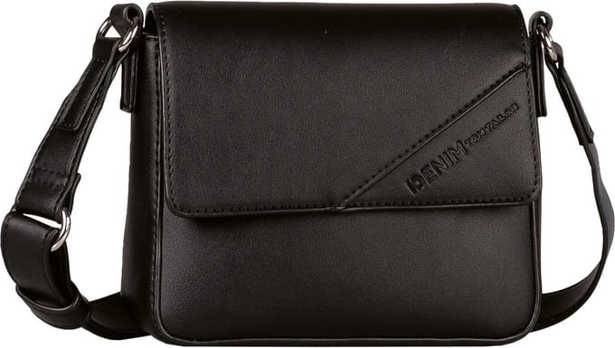 TOM TAILOR Schoudertas Periya Flap Bag Black Zwart