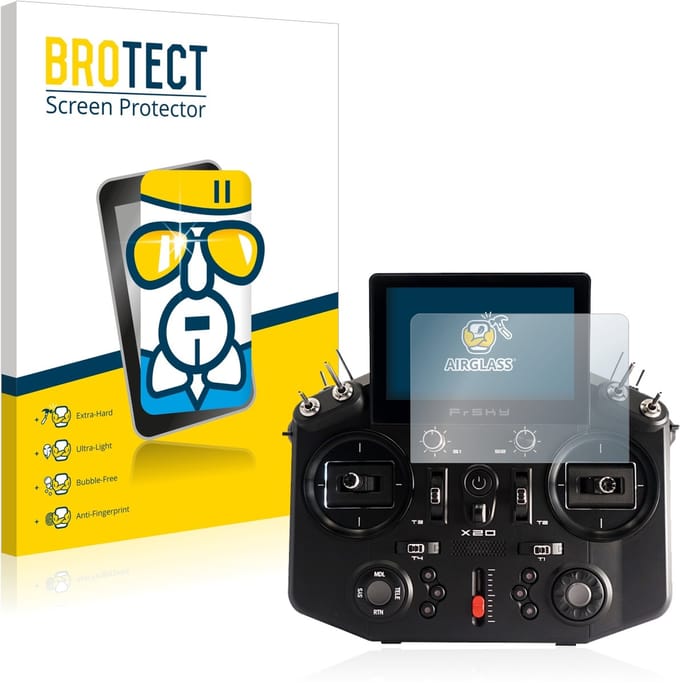Screenprotector voor FrSky Tandem X20 Beschermglas transparant