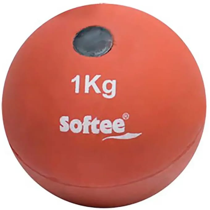 Werpschijf De Rubber Softee 5kg Amarillo 725 Kg - 7.25 kg