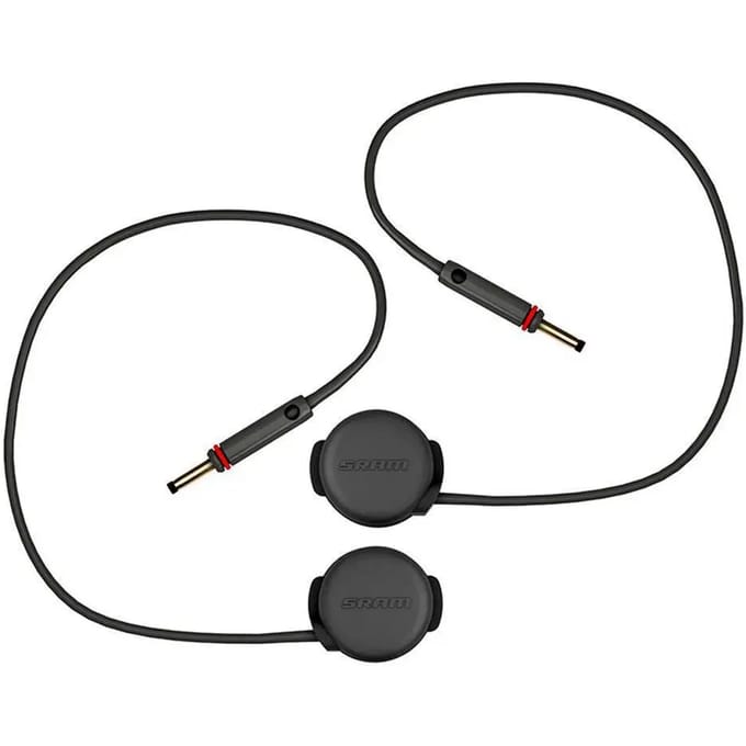 SRAM Blip Cable Plug For eTap 230mm 2 Pieces, black