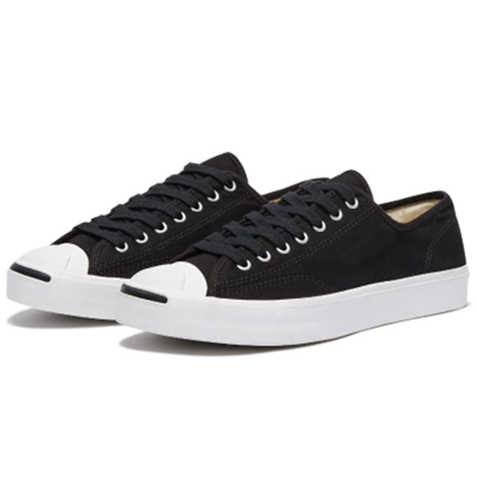 Baskets Converse Jack Purcell Noires Unisexe Blanches 164056C 36 white