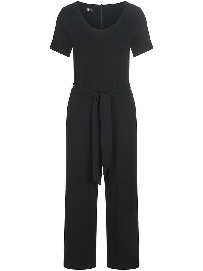 Jumpsuit Van Peter Hahn zwart