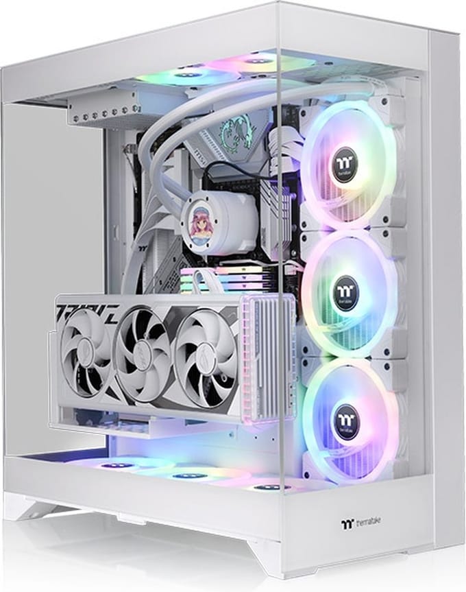 Thermaltake CTE E550 TG - Case - Tower - Wit