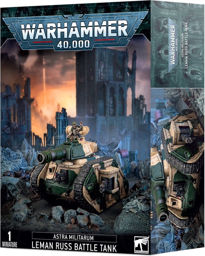 Figurine Games Workshop Warhammer 40k - Astra Militarum Leman Russ (2023)
