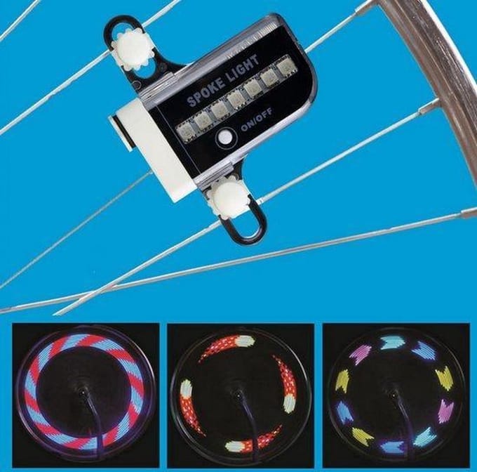 New Age Devi - Fietswielverlichting - LED Spaaklicht Fietswiel Spaak Licht met 32 LEDS