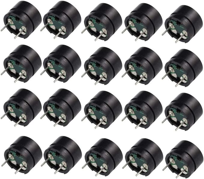 10 Stuks Passieve Buzzer 12MM - 3V, 5V, 12V Weerstand
