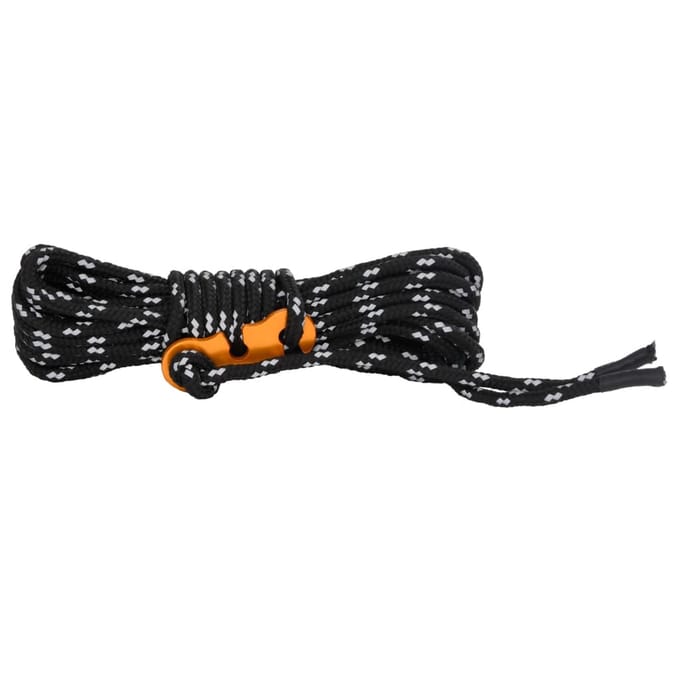 vidaXL - Tentscheerlijnen - met - spanners - 8 - st - reflecterend - 4 - m - 4 - mm