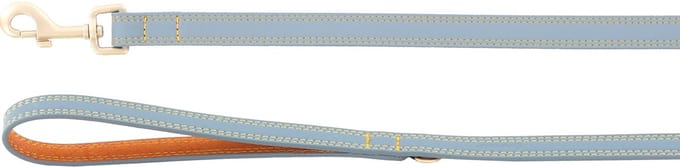 Flamingo - Hond Looplijn Virginia Lichtblauw 1,3m 20mm