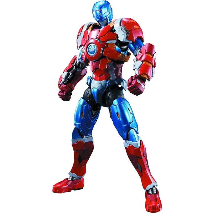 Beeldje Bandai Tech-On Avengers S.H. Figuarts Captain America