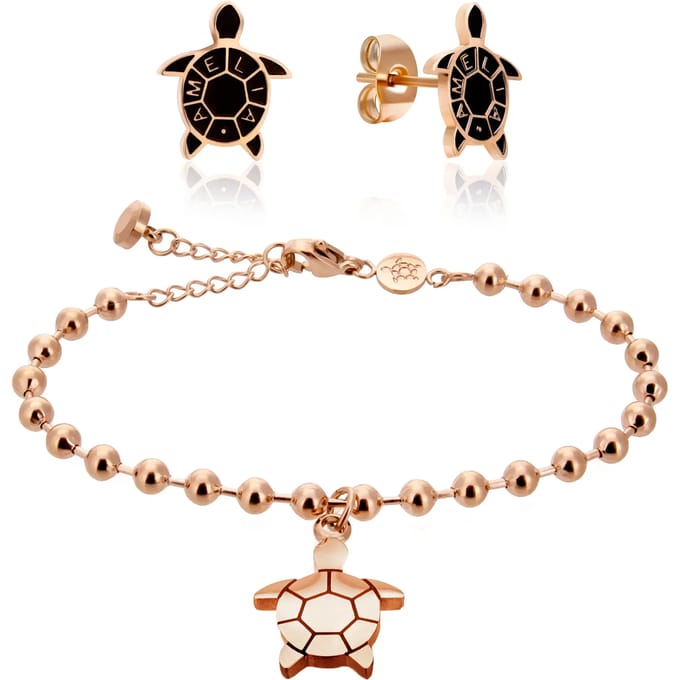 Dames ketting en oorbellen set Amelia Parker Wisdom