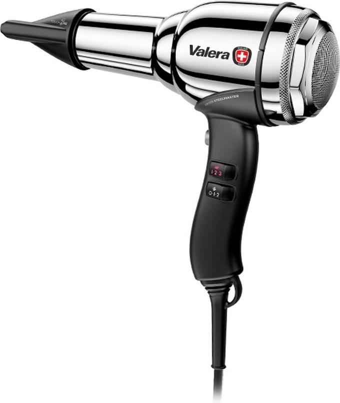 Haardroger zwart/chroom, Swiss Steel Master 2100 Push