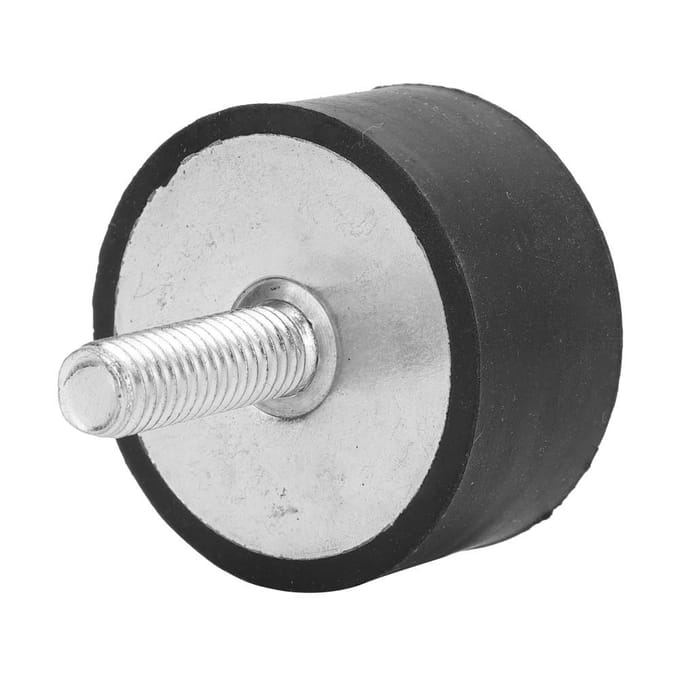 4 STUKS Anti-vibratie Rubber Bobbin Mount Isolator Anti-schok Trillingsdemper (VE40*20 M8*23) white