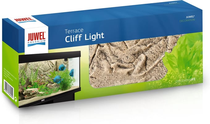 Juwel Aquarium filtercover cliff - light - 55x18 cm