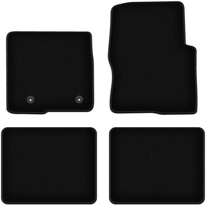 Wielganizator WLG-BASIC Serie - Velours Automatten - Zwart - Ford F150 XI Short (2003-2008)