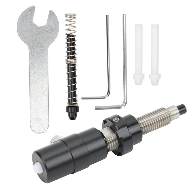 Recurve Boog Stabilisator Zijdematte Plunger Aluminiumlegering Plastic met Installatietool