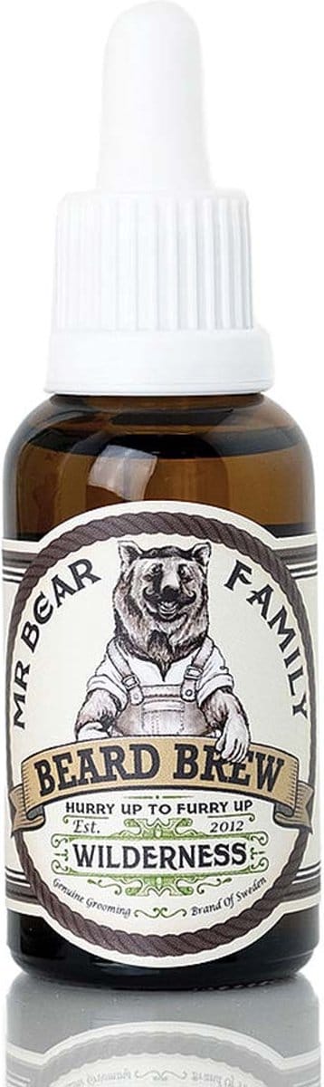 Mr. Bear - Beard Brew Wilderness - Olej na vousy - 30ml