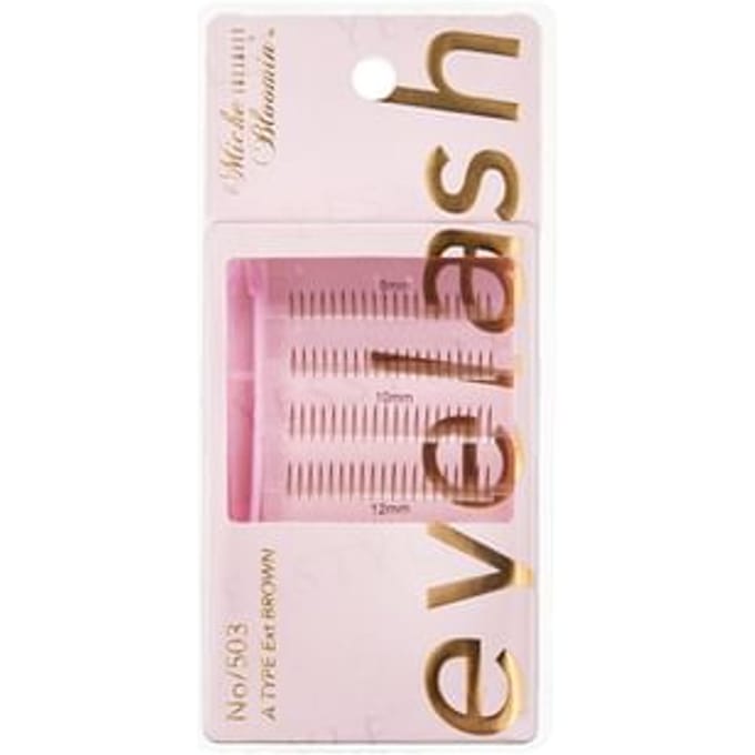 Miche Bloomin' - Eyelash Infinity Line Self Extensions 503 A Type Ext Brown 120 pcs