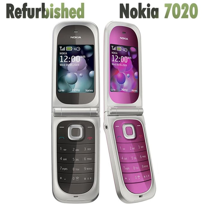 Gereviseerde Nokia Originele Nokia 7020 Mobiele Telefoon Simple Set