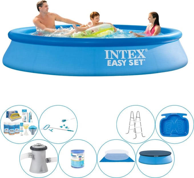 Zwembad Comfort Pakket -  Easy Set Rond 305x61 cm