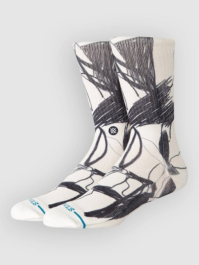 Stance Art Studio Crew Socks wit