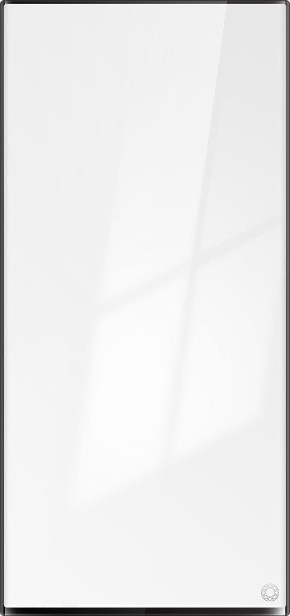 Force Case, Screenprotector geschikt voor Samsung Galaxy S22 Ultra 5G - Organic Glass 3D, Transparant