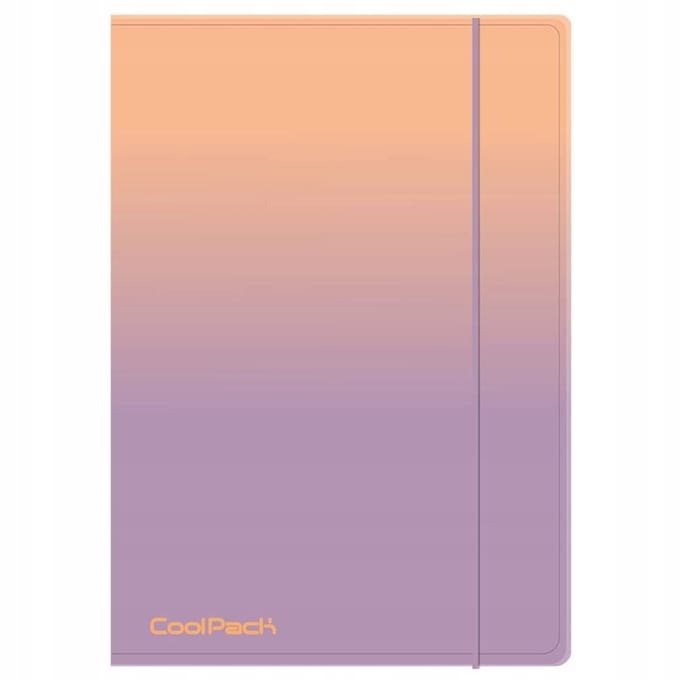 CoolPack A4 Kaart met Elastiek - Colorino Gradient Berry