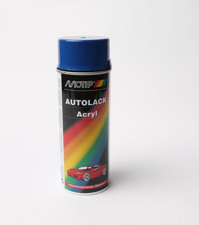 Motip 44910 - Autolak spuitbus - Blauw - 400ml