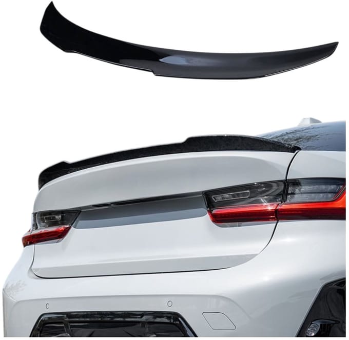 Kofferspoiler - Compatibel Met - BMW 3 Serie G20 - Glans Zwart