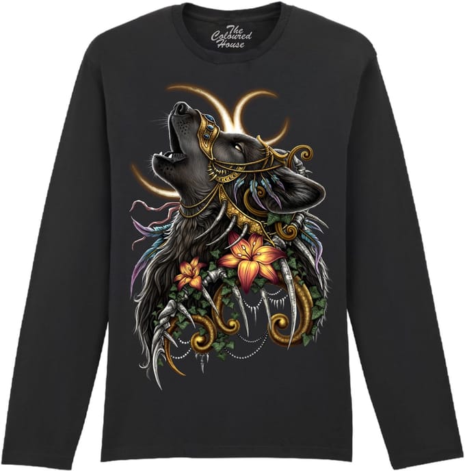Howling Wolf The Coloured House Longsleeve T-shirt S