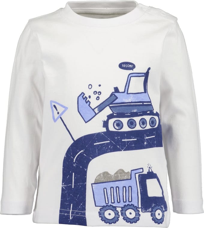 Blue Seven - Jongens shirt - Wit - Maat 86