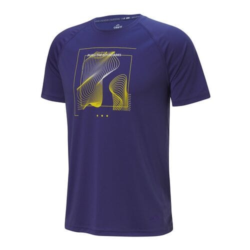 CRIVIT Heren sportshirt (Blauw, M (48/50))