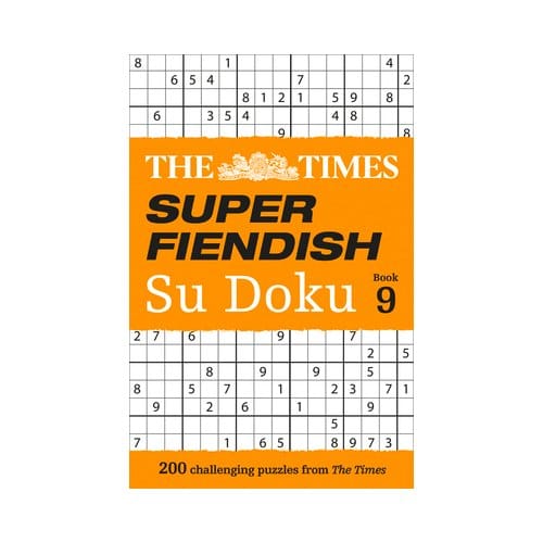The Times Super Fiendish Su Doku Book 9 - The Times Mind Games