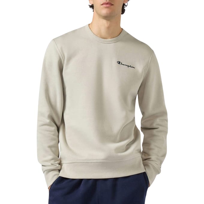 Champion Icons Small Logo Crewneck Sweater Heren - Maat M